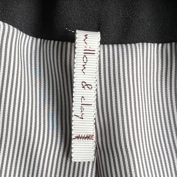 Willow & Clay Slouchy DeConstructed Black Jacket/Blazer Size Small - Picture 7 of 13